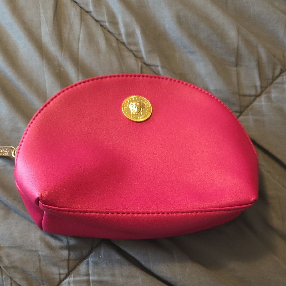 VERSACE PURFUME PINK COSMETIC BAG